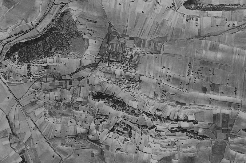 Ortofoto de 1956-1957 del núcleo de Lantarón