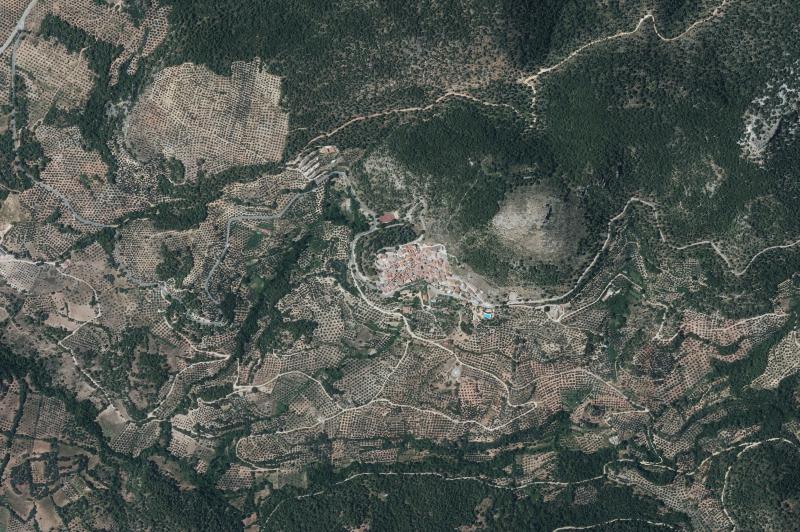 Ortofoto actual del núcleo de Cotillas