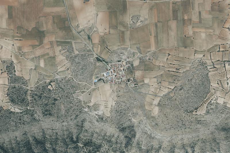 Ortofoto actual del núcleo de Villa de Ves
