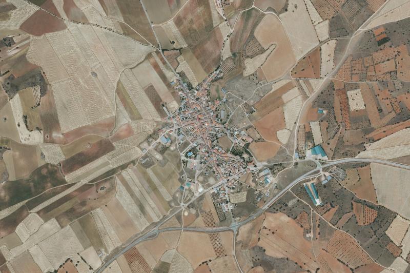 Ortofoto actual del núcleo de Viveros