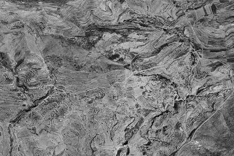 Ortofoto de 1956-1957 del núcleo de Benimassot