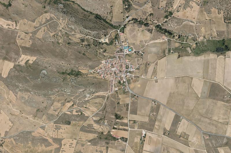 Ortofoto actual del núcleo de La Colilla