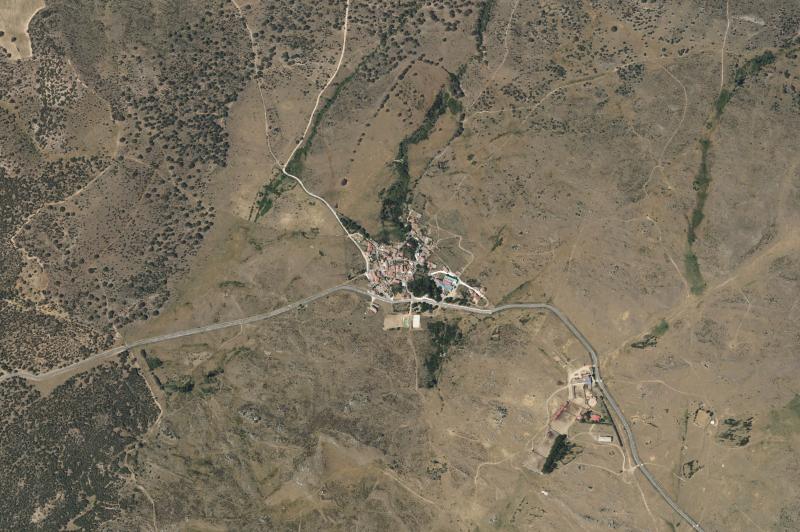 Ortofoto actual del núcleo de Marlín