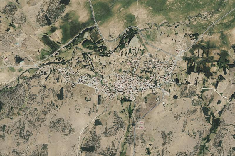 Ortofoto actual del núcleo de San Martín de la Vega del Alberche