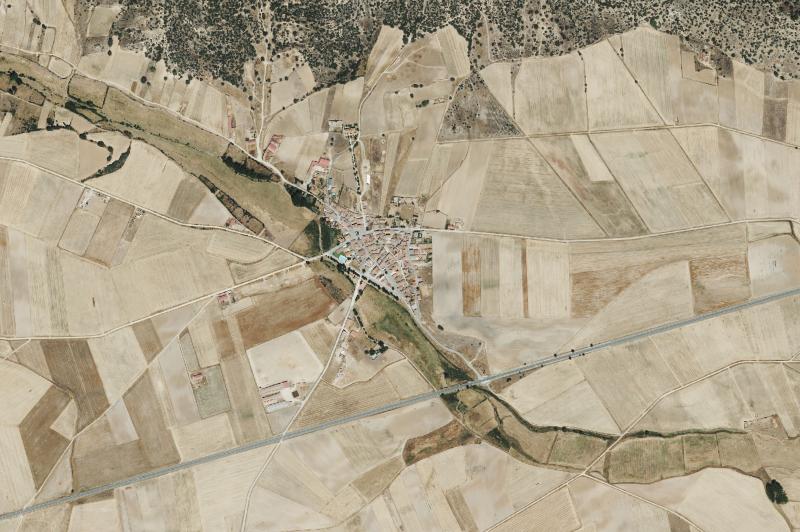 Ortofoto actual del núcleo de Santa María del Arroyo