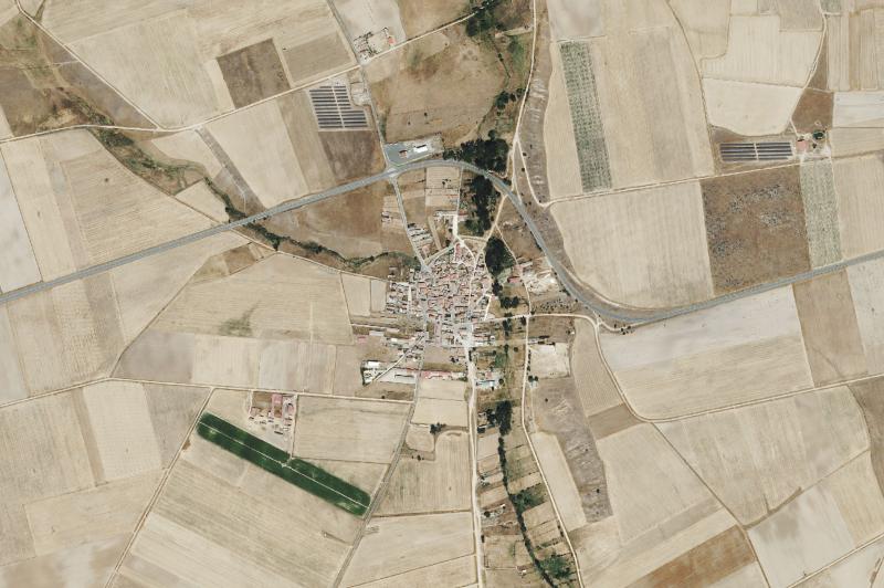 Ortofoto actual del núcleo de La Torre