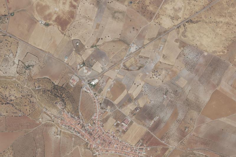 Ortofoto actual del núcleo de Nogales