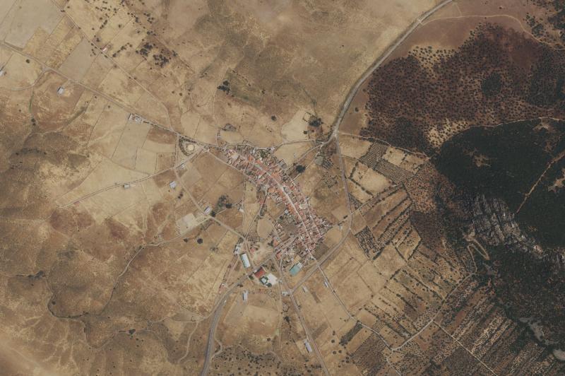 Ortofoto actual del núcleo de Sancti-Spíritus