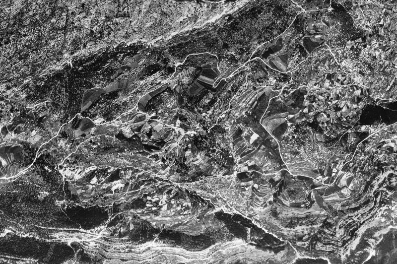 Ortofoto de 1956-1957 del núcleo de Fígols