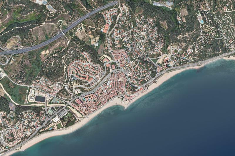 Ortofoto actual del núcleo de Sant Pol de Mar