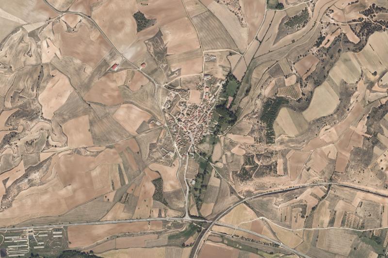 Ortofoto actual del núcleo de Santa Cecilia
