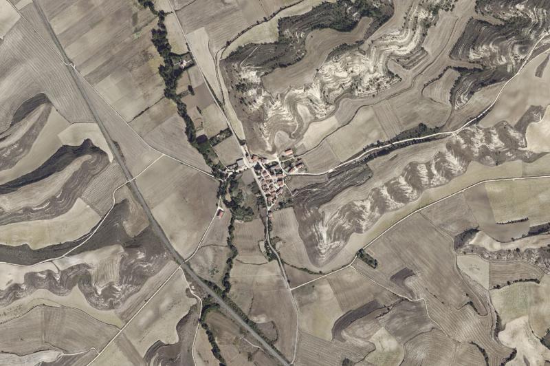 Ortofoto actual del núcleo de Santa María del Invierno