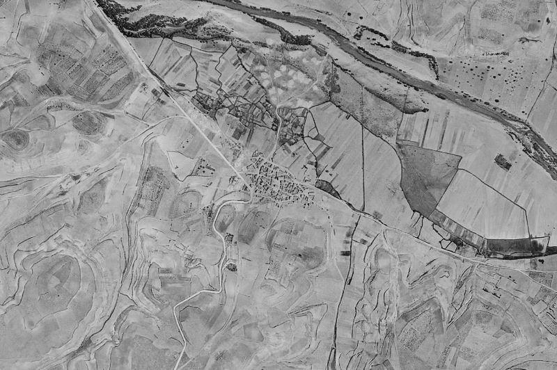 Ortofoto de 1956-1957 del núcleo de Torrepadre