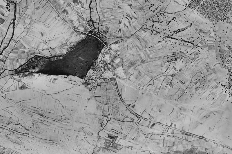 Ortofoto de 1956-1957 del núcleo de Villaespasa