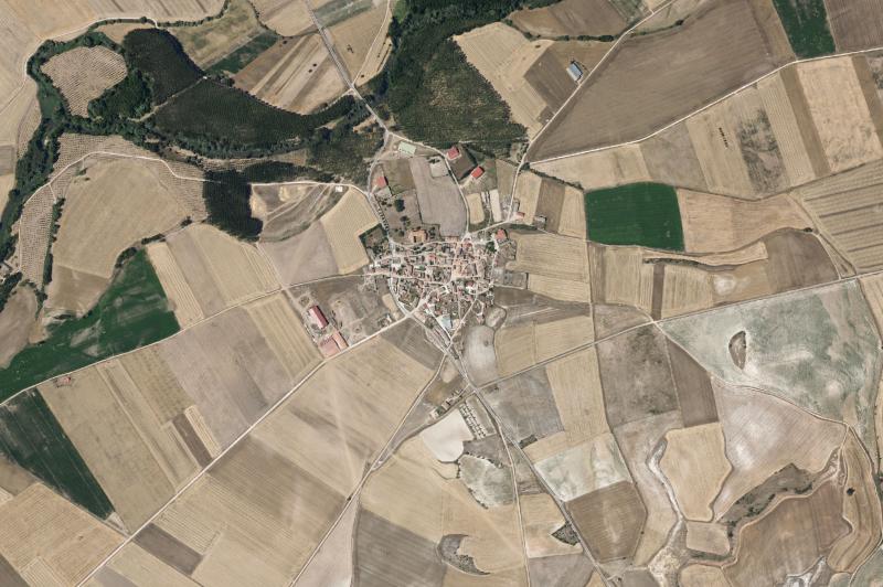 Ortofoto actual del núcleo de Villaverde-Mogina