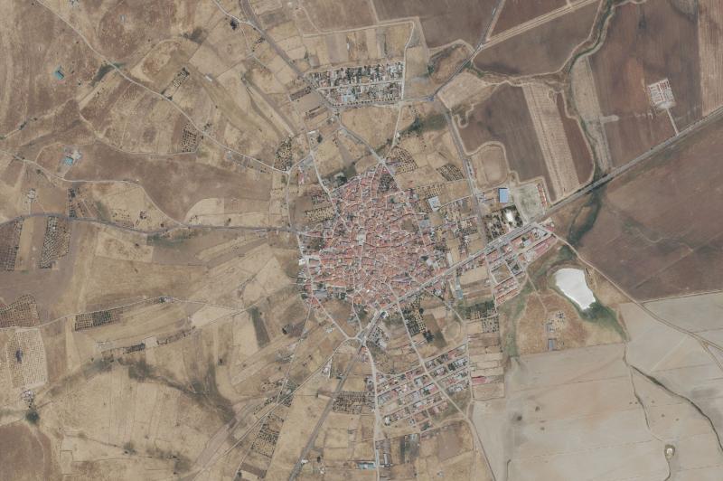 Ortofoto actual del núcleo de La Cumbre