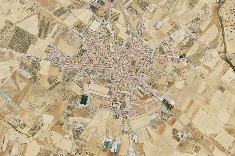 Ortofoto actual del núcleo de El Viso