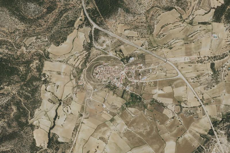 Ortofoto actual del núcleo de Campillos-Paravientos