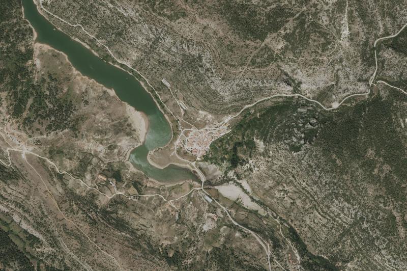 Ortofoto actual del núcleo de Santa María del Val