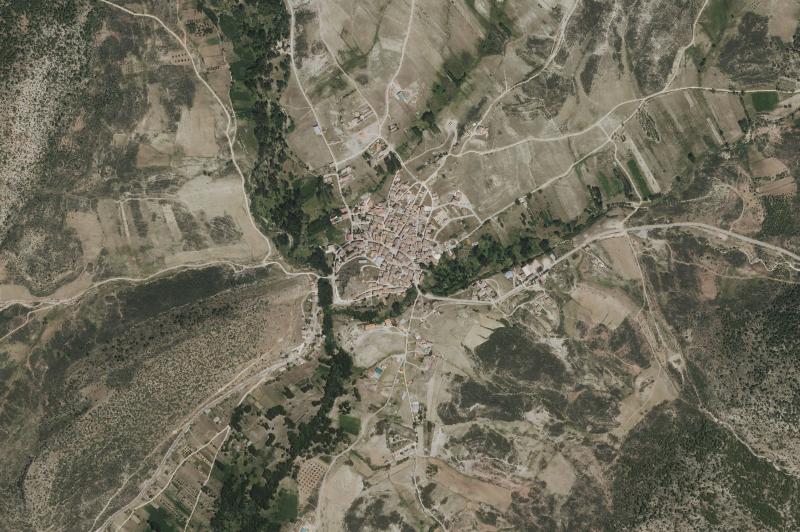 Ortofoto actual del núcleo de Valdemoro-Sierra