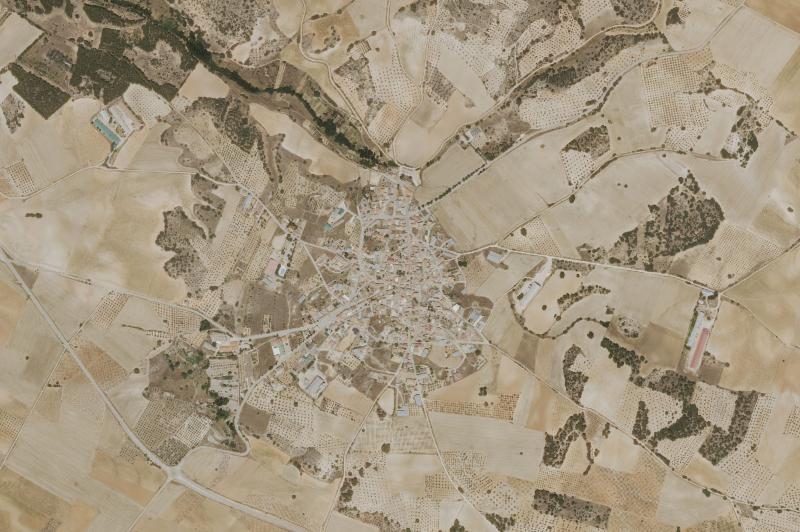 Ortofoto actual del núcleo de Villaverde y Pasaconsol