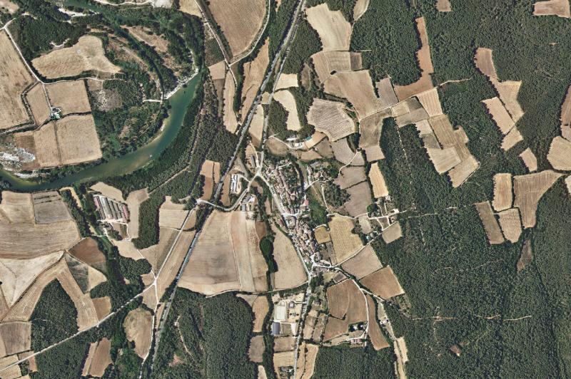 Ortofoto actual del núcleo de Sant Mori
