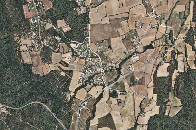 Ortofoto actual del núcleo de Torrent