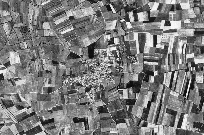 Ortofoto de 1956-1957 del núcleo de Vilamacolum