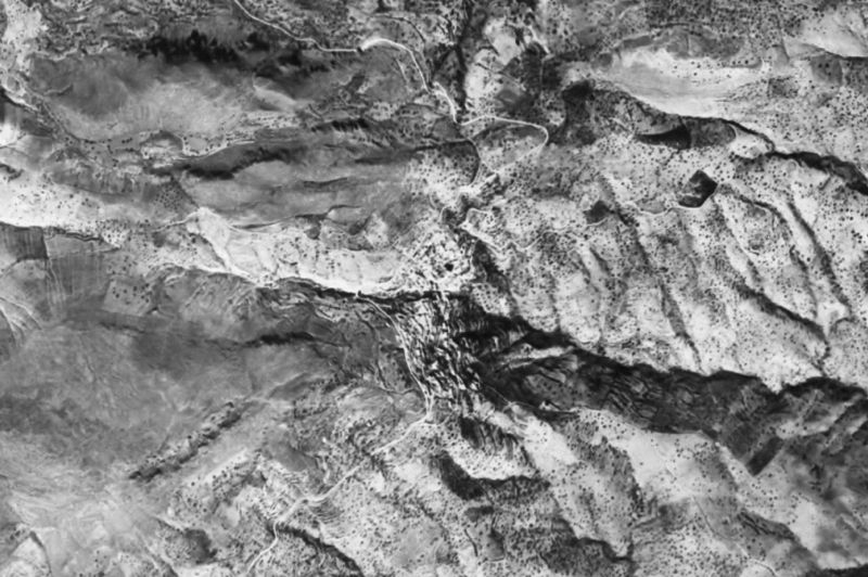 Ortofoto de 1956-1957 del núcleo de Murtas