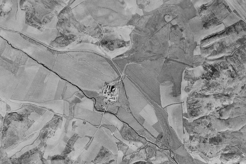 Ortofoto de 1956-1957 del núcleo de Castilnuevo