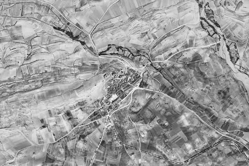 Ortofoto de 1956-1957 del núcleo de Cogolludo
