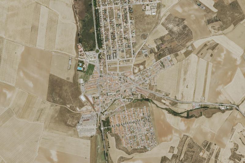 Ortofoto actual del núcleo de Torrejón del Rey