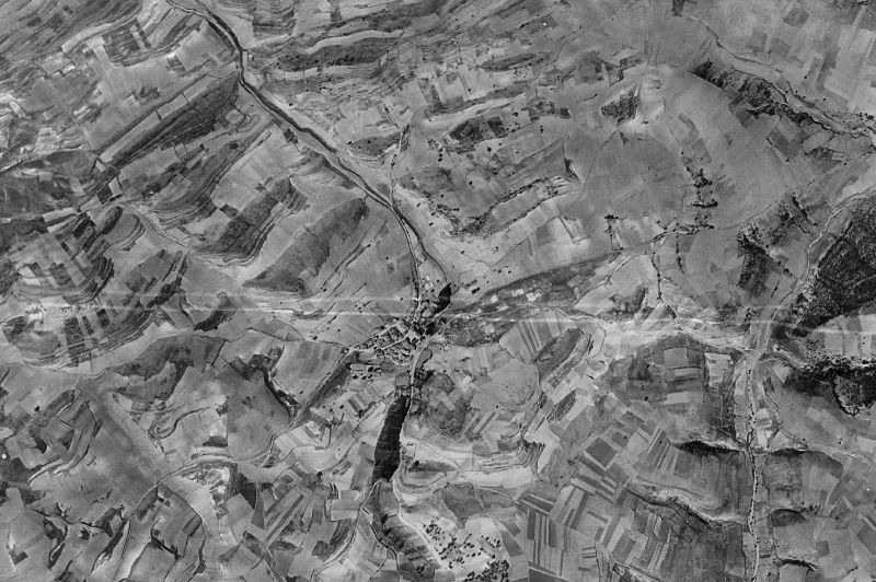 Ortofoto de 1956-1957 del núcleo de Torremocha de Jadraque