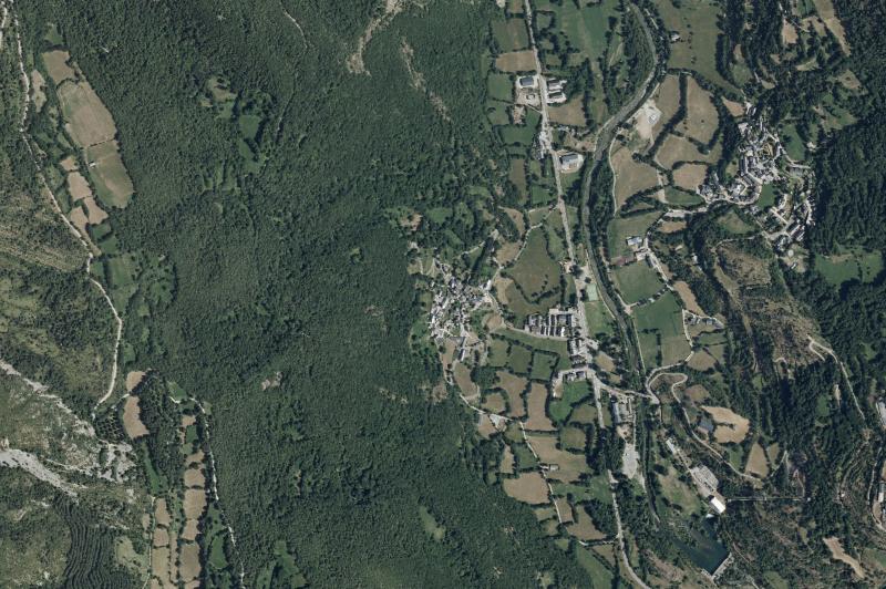 Ortofoto actual del núcleo de Villanova