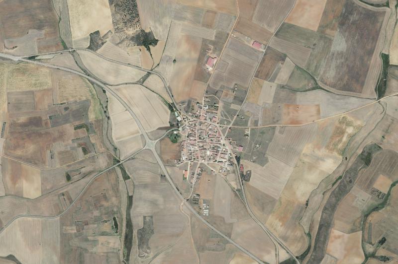 Ortofoto actual del núcleo de Matanza