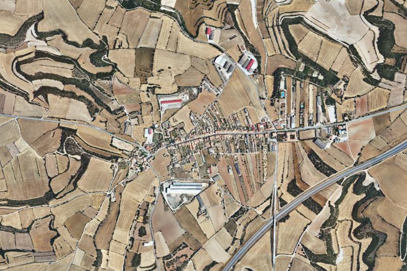 Ortofoto actual del núcleo de Sant Ramon