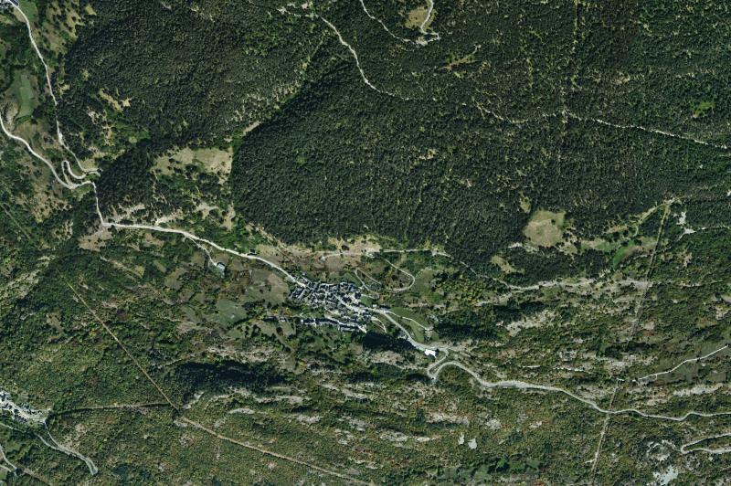 Ortofoto actual del núcleo de Vilamòs