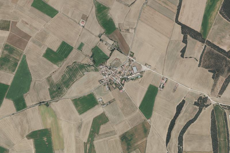 Ortofoto actual del núcleo de San Torcuato