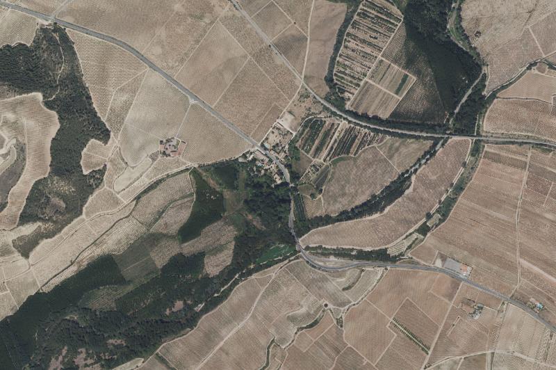 Ortofoto actual del núcleo de Torremontalbo