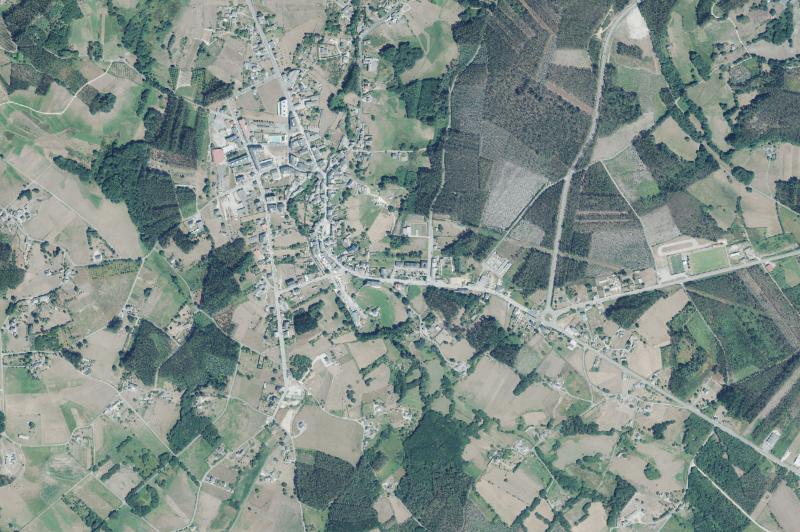 Ortofoto actual del núcleo de O Valadouro
