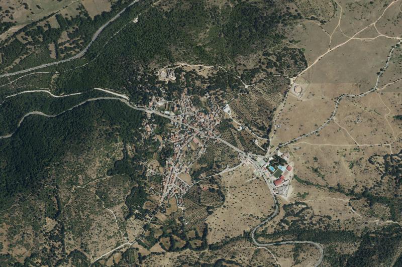 Ortofoto actual del núcleo de Rozas de Puerto Real