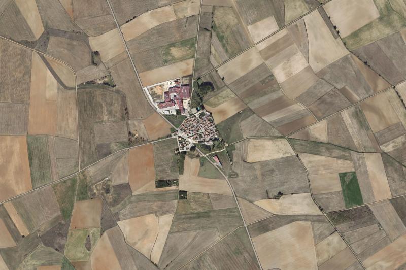 Ortofoto actual del núcleo de Villarrabé