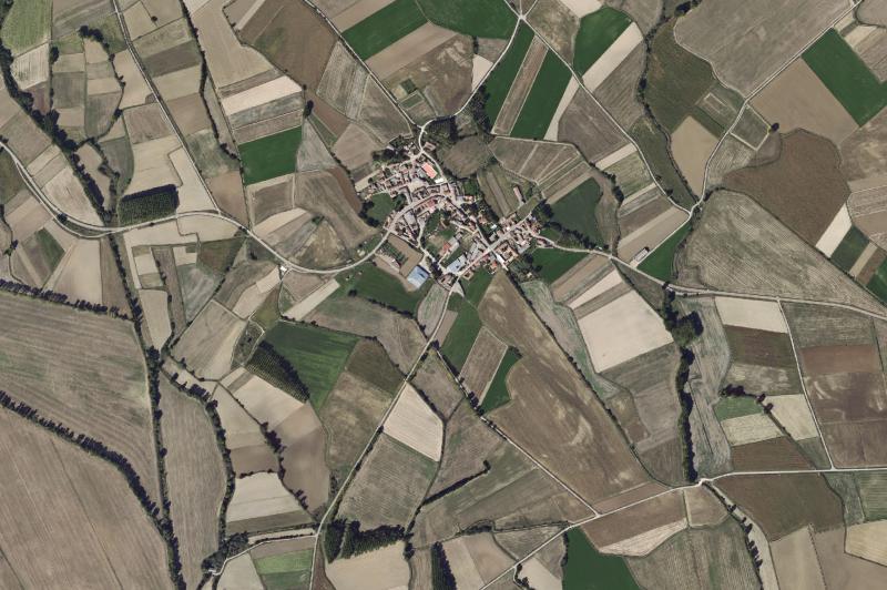 Ortofoto actual del núcleo de Villaturde