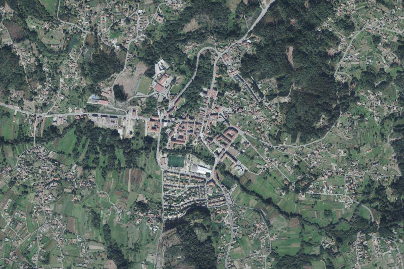 Ortofoto actual del núcleo de Gondomar