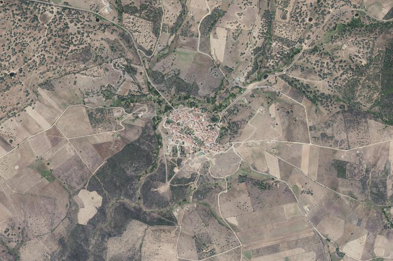 Ortofoto actual del núcleo de La Atalaya