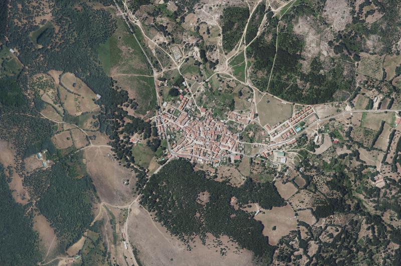 Ortofoto actual del núcleo de Lagunilla