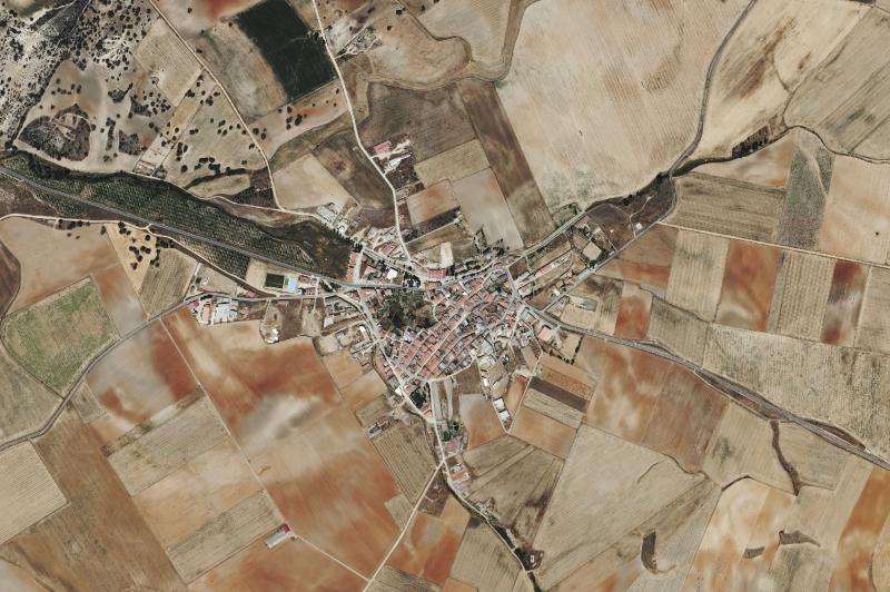 Ortofoto actual del núcleo de Navales