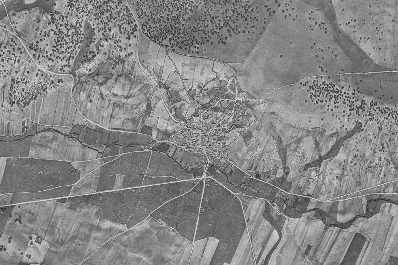 Ortofoto de 1956-1957 del núcleo de Retortillo