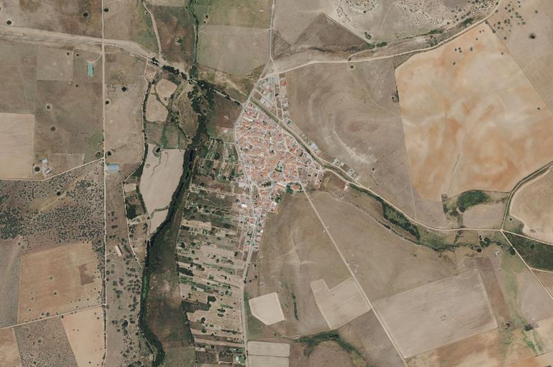 Ortofoto actual del núcleo de San Muñoz