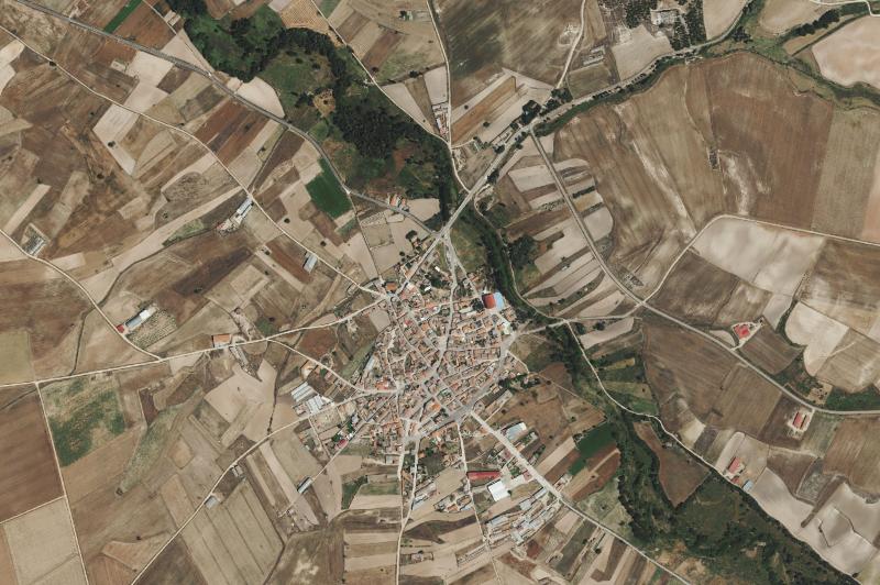 Ortofoto actual del núcleo de Tordillos